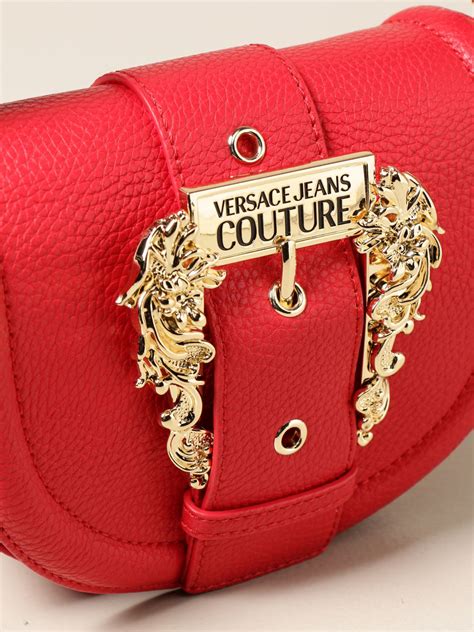 versace jeans red bag|Versace Jeans bag price.